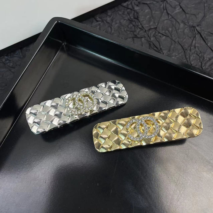 Wholesale Letter Diamond Alloy Hairpin (F) JDC-HC-WanQ022