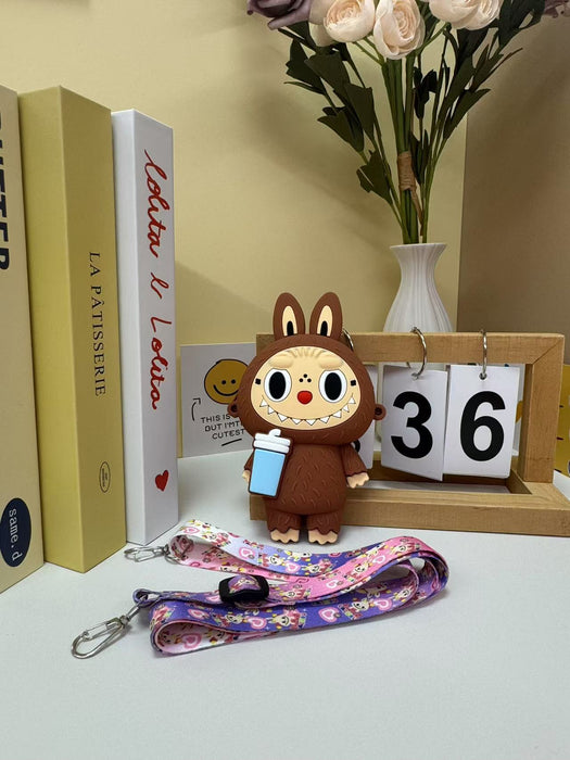 Wholesale Children's bag silicone pull-on cartoon crossbody bag boys and girls coin purse coin storage bag