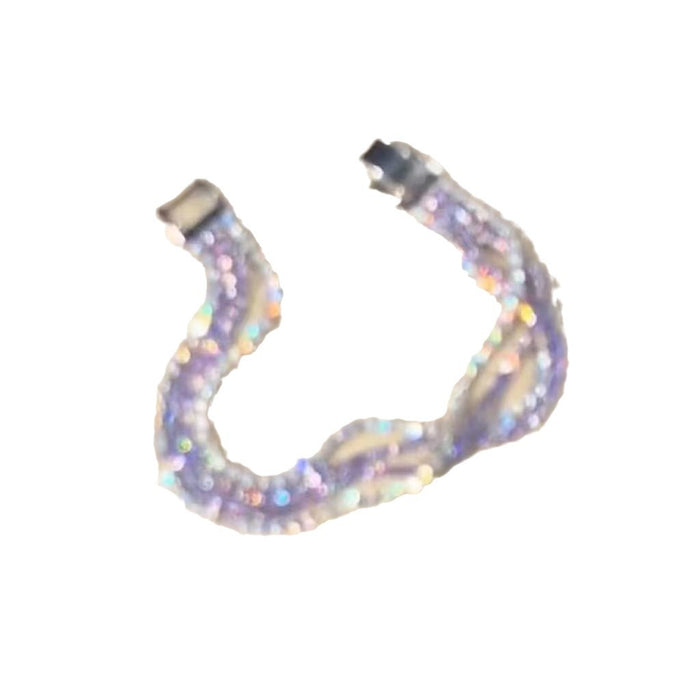 Wholesale Purple bracelet with multiple layers of layering, colorful, sweet, exquisite and versatile accessories