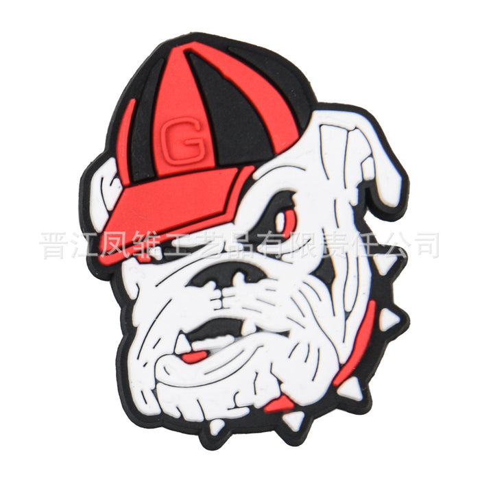 Wholesale 50pcs Rugby Series Shoes Charms detachable