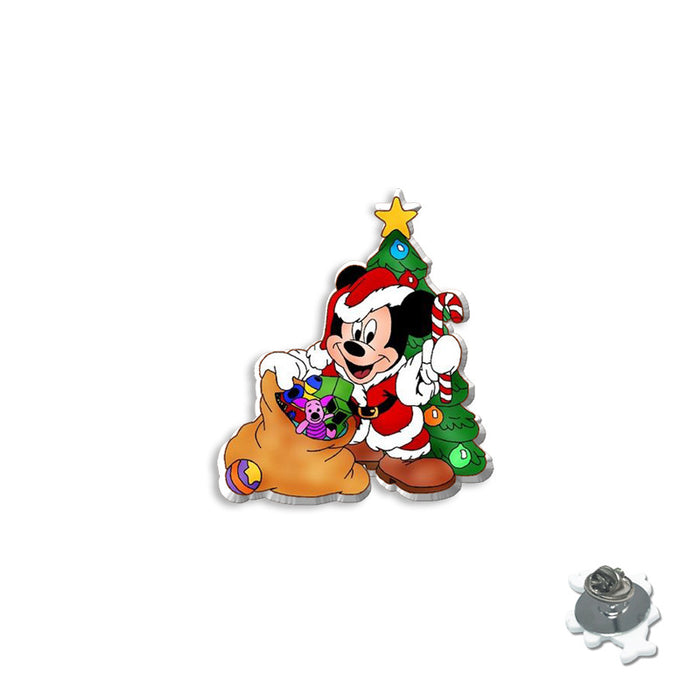 Wholesale Cartoon Christmas brooch badge