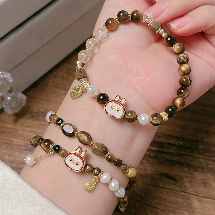 Wholesale Tiger Eye Stone Bracelet for Women Bracelet,  Niche Versatile Cute Fashion Jewelry
