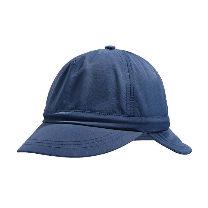 Wholesale Sunshade double brimmed duckbill cap with buckle for hiking and outdoor baseball cap