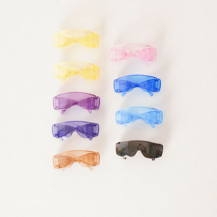Wholesale Doll glasses,  cotton doll glasses,  colorful goggles,  ski goggles,  transparent glasses