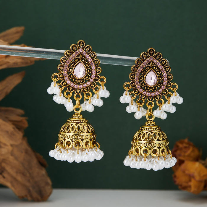 Wholesale Bohemian Retro Ethnic Style Turquoise Earrings