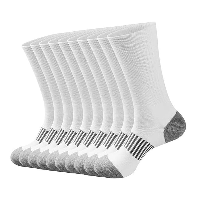 Wholesale cotton socks basketball sports tube socks spring and summer men' s black and white long tube socks