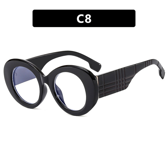 Wholesale PC Large Frame Round Sunglasses JDC-SG-KD213