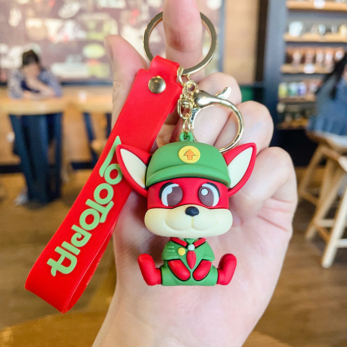 Wholesale Cute Cartoon PVC Keychains
