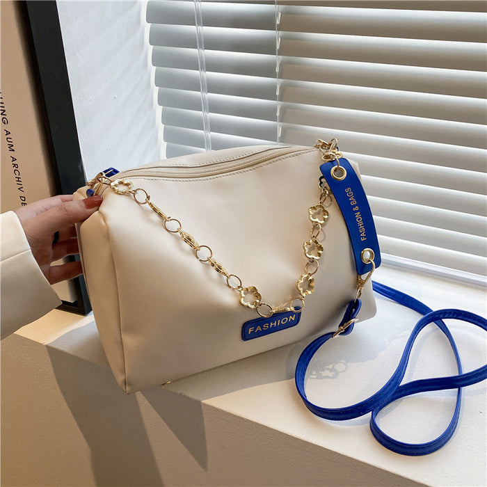 Wholesale Texture bag, new trendy and versatile crossbody bag, simple and fashionable single shoulder small square bag