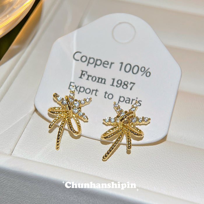 Wholesale   Ear Clip without Ear Holes  Zircon Earrings