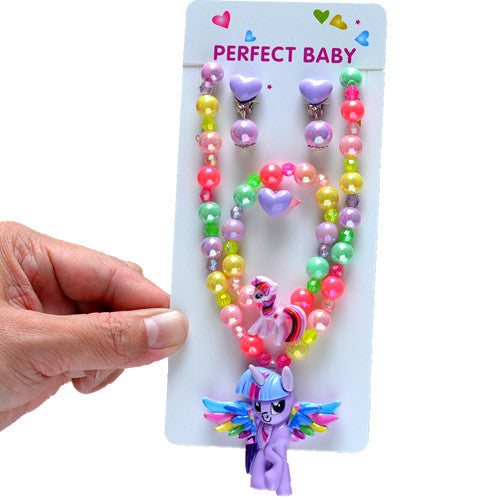 Wholesale Children' s Cartoon Cute Beaded Necklace
