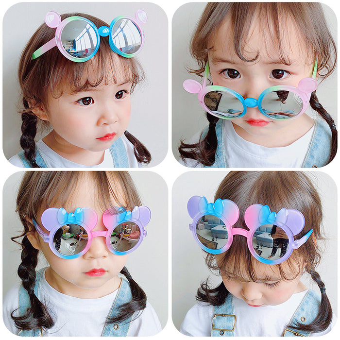 Wholesale Children' s sunglasses girls cute cartoon kids sunglasses boys trendy baby sunglasses sun visor