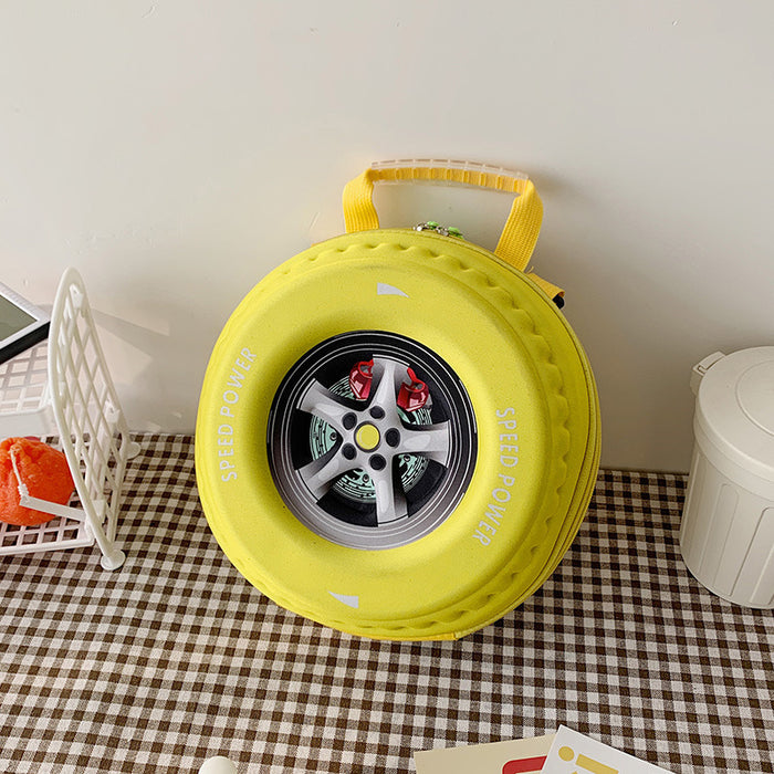 Wholesale New texture tire bag, simple and fashionable casual handbag, crossbody