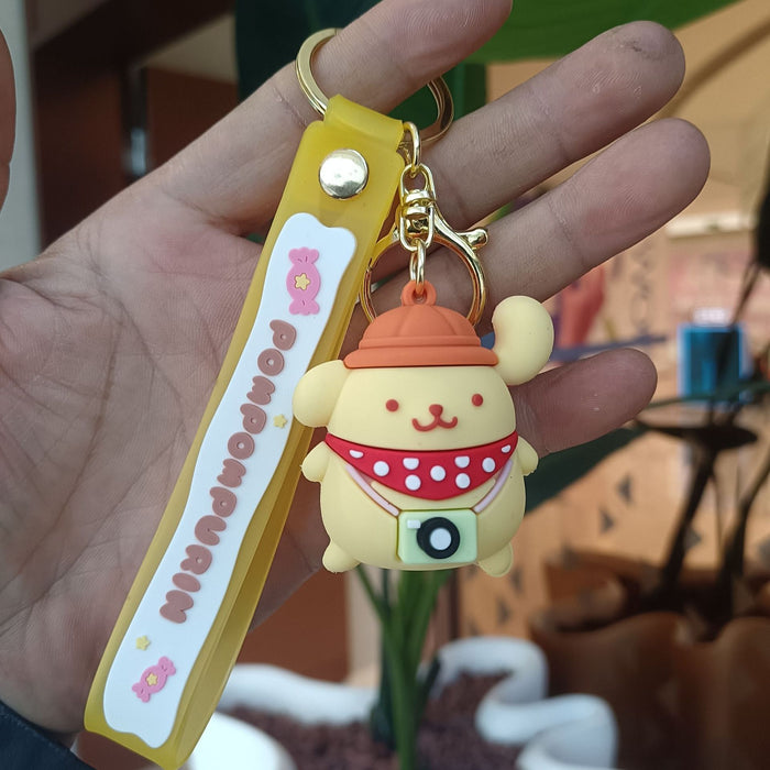 Wholesale Silicone Cartoon Doll Keychain JDC-KC-YiChang010