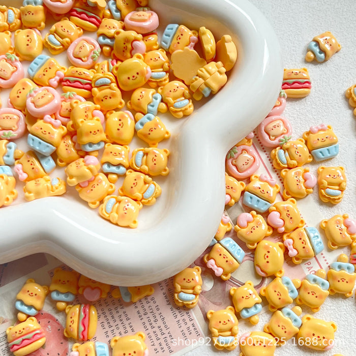 Wholesale Mini cartoon accessories mobile phone case hairpin pinchle nail art decoration