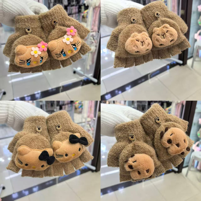 Wholesale Cute Cartoon Winter Gloves
