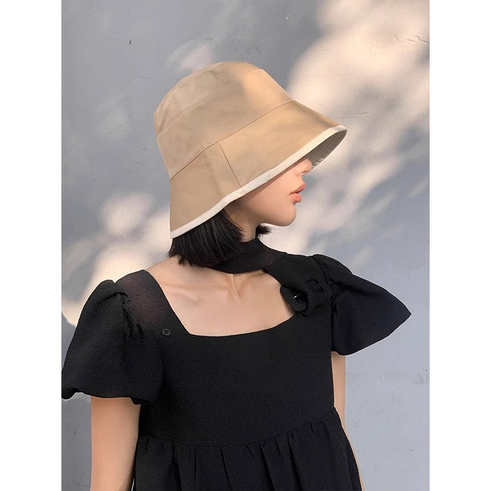 Wholesale Double sided fisherman hat women's summer thin sunscreen sun hat