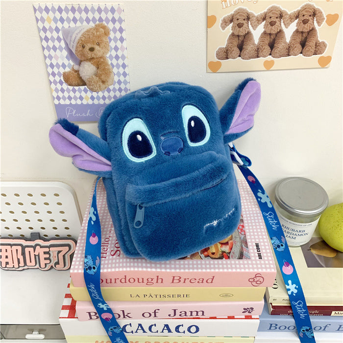 Wholesale Backpack Plush Bag Cartoon Doll Children' s Crossbody Bag