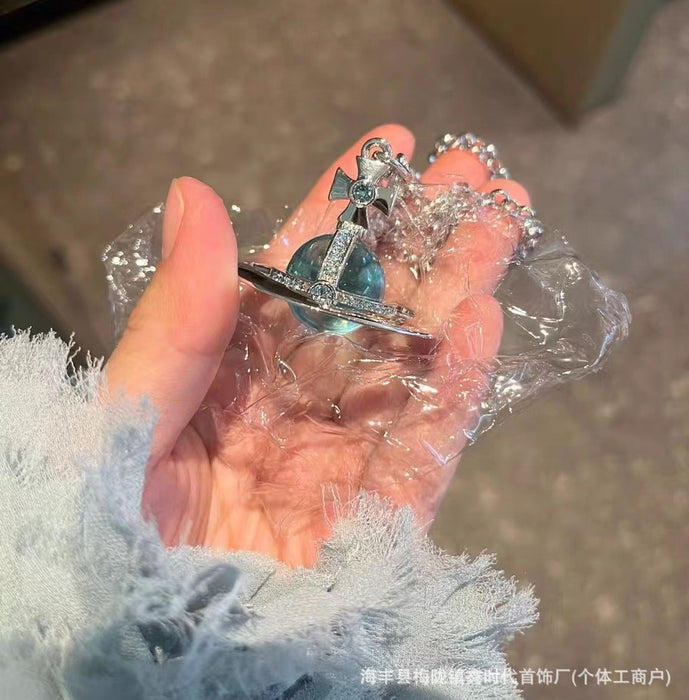 Wholesale UFO necklace sweater chain