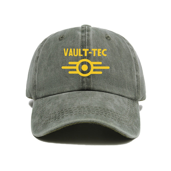 Wholesale Printed baseball cap for outdoor leisure, sun shading, washed retro trend