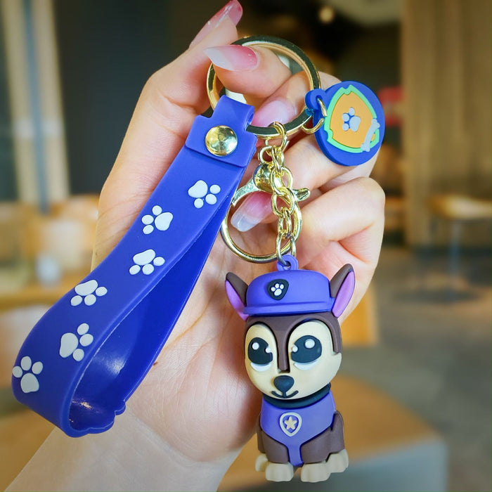 Wholesale Silicone Cartoon Doll Keychain JDC-KC-MingT161