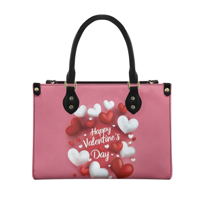 Wholesale Valentine's Day Gift Printed Hand Bag Black Bottom Crossbody Bag Love Handbag Shoulder Bag