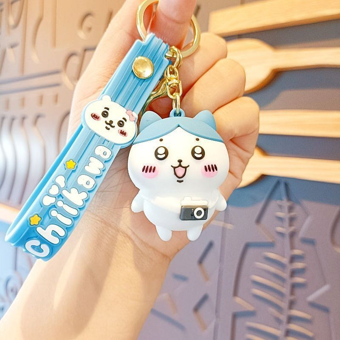 Wholesale Creative Cartoon Resin Doll Keychain JDC-KC-XingLao006