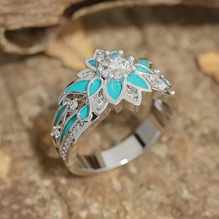 Wholesale Vintage minimalist dripping oil ring