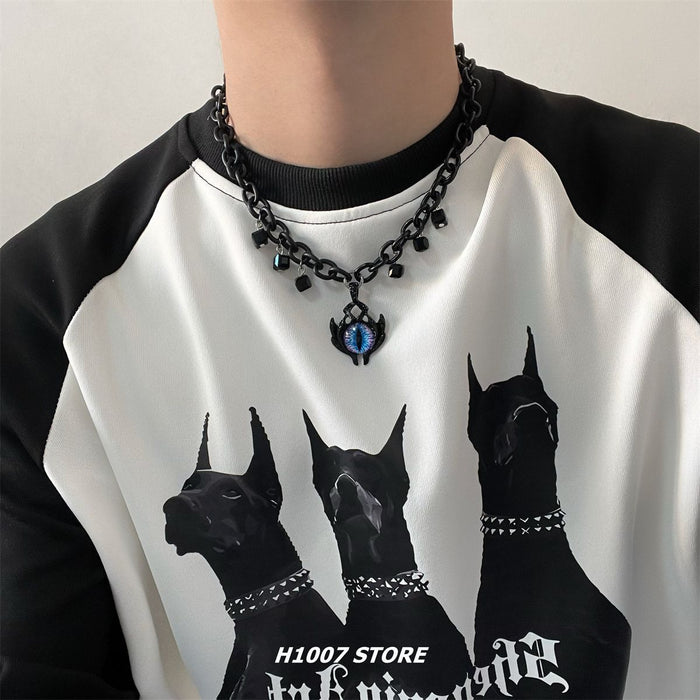 Wholesale Diablo Vintage Ins Necklace ing Chain