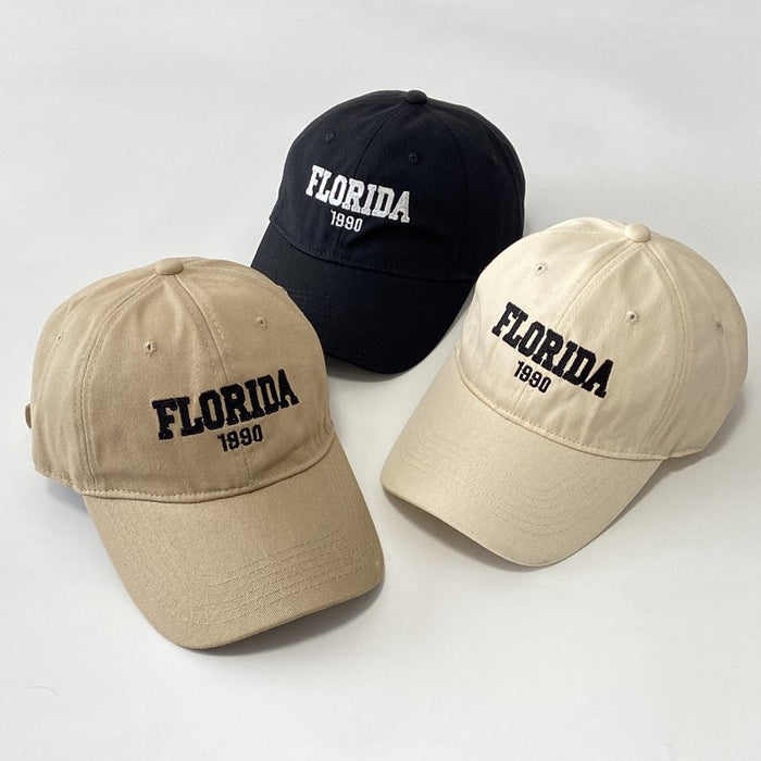 Wholesale  Baseball Cap  Letter Embroidery Sun Hat