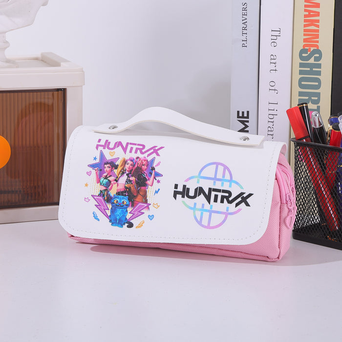 Wholesale KPOP Anime Large Capacity Pencil Case