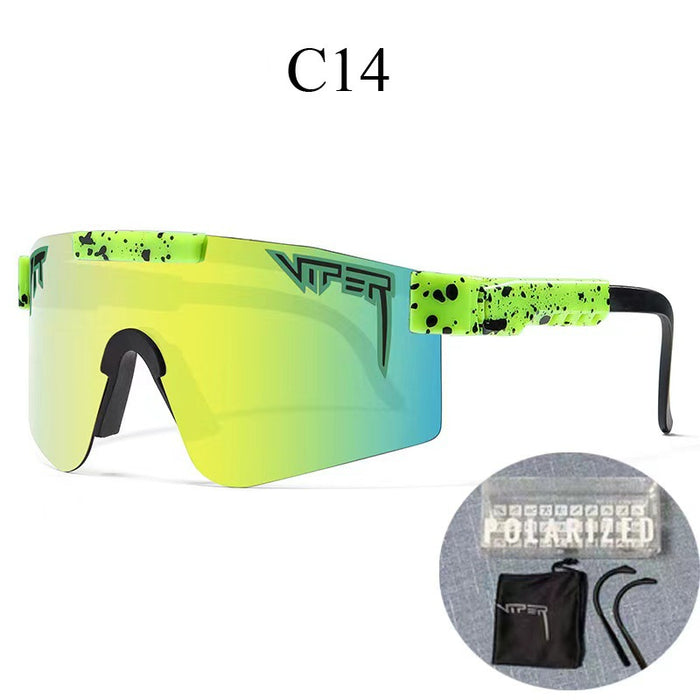 Wholesale PC Real Film Coated Square Frame Windproof Cycling Glasses JDC-SG-Guoyi001