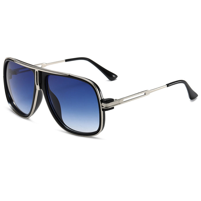 Wholesale Large-Frame s Metal UV-Protection Sunglasses
