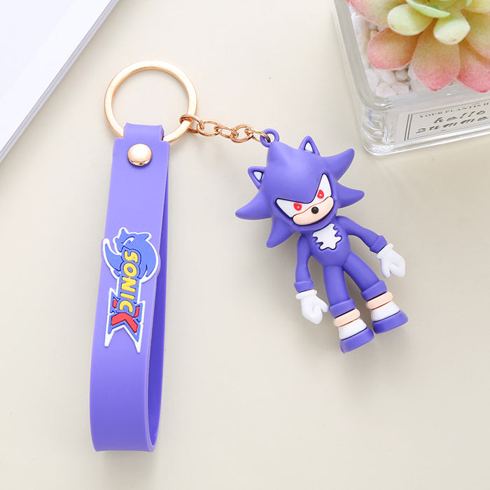 Wholesale Cute Cartoon Soft Rubber Doll Keychain JDC-KC-BoYue004