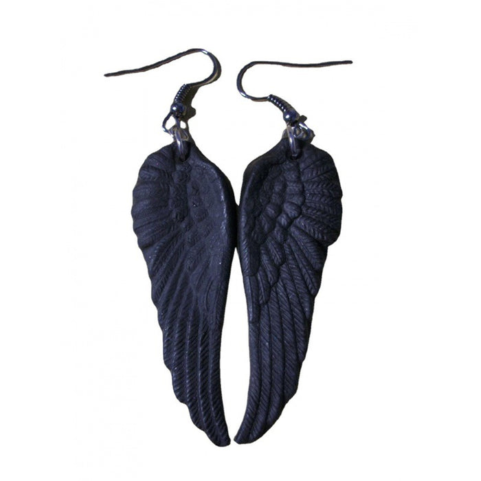 Wholesale fashion new wings pendant earrings black devil wings earrings earrings