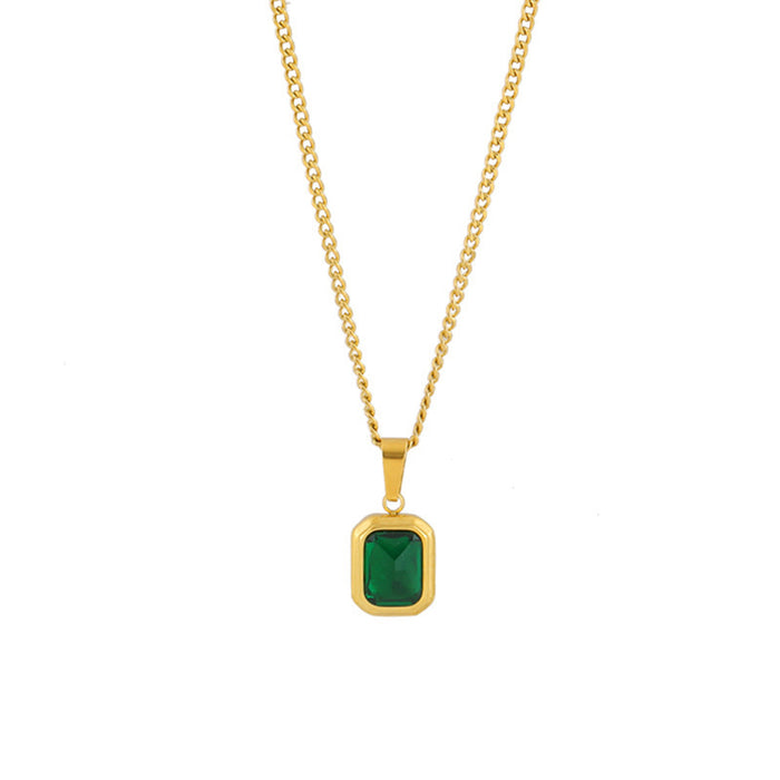Wholesale Fade-Resistant Sweater Chain — Niche,  Light Luxury  and Sophisticated Titanium Steel Necklace