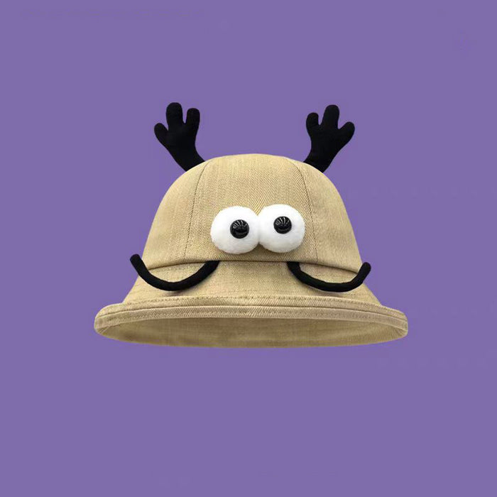 Wholesale Cute sunscreen basin hat, new cartoon fisherman hat