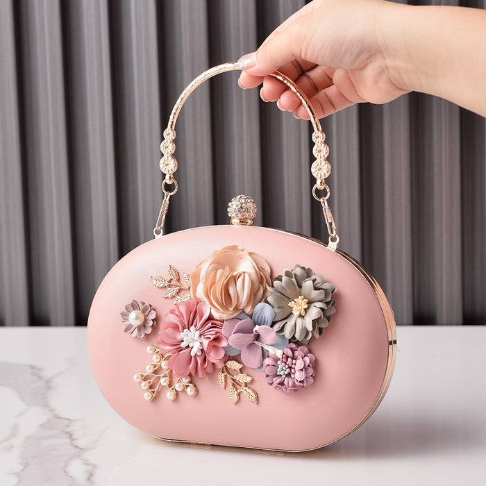 Wholesale Vintage Flower Evening Bag Handbag JDC-HB-YiX031