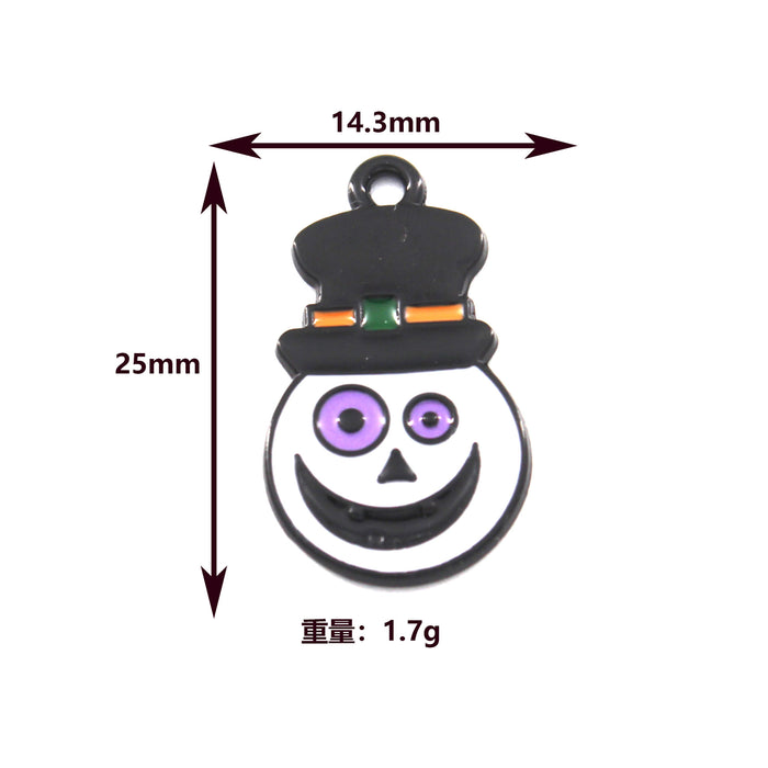 Wholesale 10cs   series diy alloy oil earrings pendant accessories factory direct sales