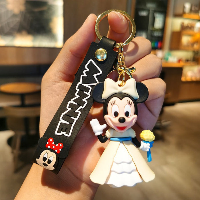 Wholesale PVC Creative Cute Cartoon Keychain JDC-KC-Shanm006