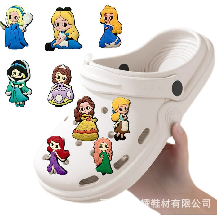 Wholesale Cave shoe flower DIY accessory cartoon shoe accessory decoration buckle