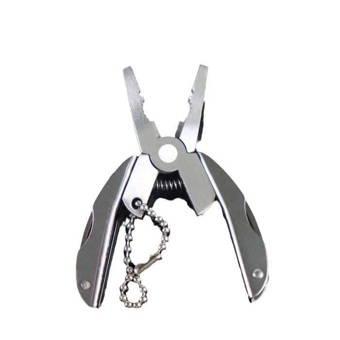 Wholesale Alloy Multifunctional Folding Tool Pliers Keychain JDC-KC-HouJia001