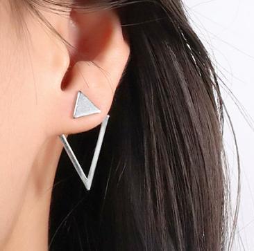 Wholesale Stainless Steel Gold Geometri Earrings
