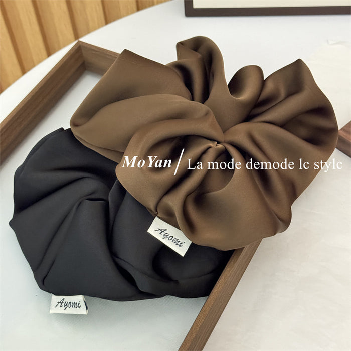 Wholesale Hair Ring Elegant Tie Rope Women's Simple Rubber Tendon Ball Hair Rope Tie Head Flower