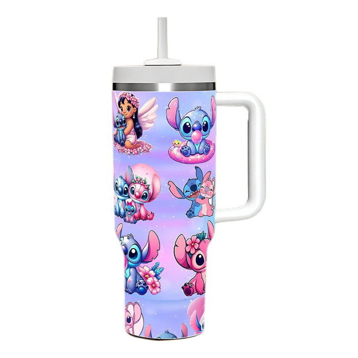 Wholesale Cartoon Character 40OZ Stainless Steel Insulated Ice Bullies Cup with Handle
