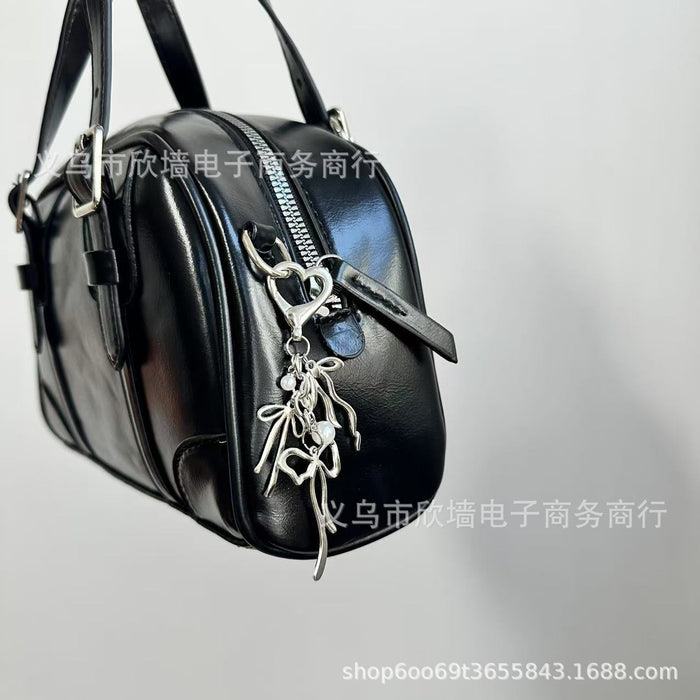 Wholesale alloy ribbon bow series French high-end all-match temperament key chain