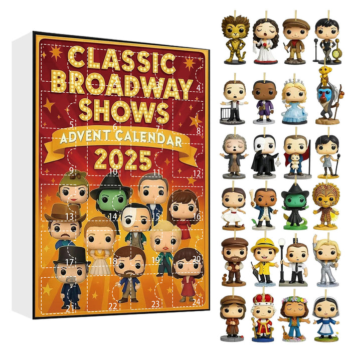 Wholesale 2025 Musical Blind Box 24-Day Countdown Calendar
