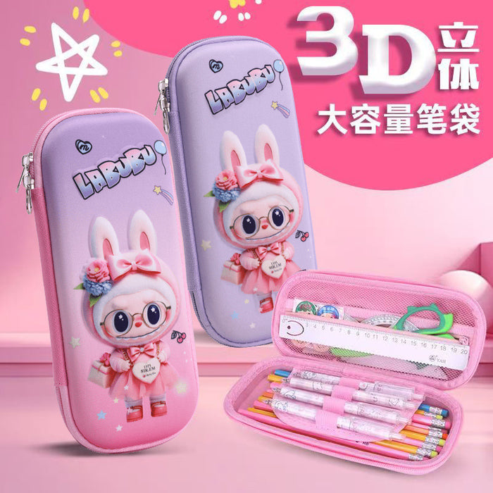 Wholesale Cartoon Pencil Case for Primary School Students Multi-Layer Storage
