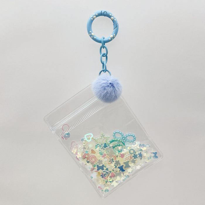Wholesale transparent thick cute key chain pendant accessories