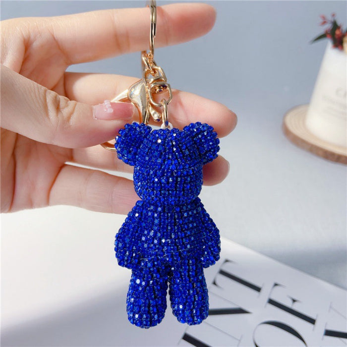 Wholesale Diamond Bear Keychains JDC-KC-JFan018